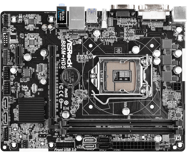 B85m hds asrock не запускается